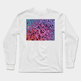 Retro dots pattern Long Sleeve T-Shirt